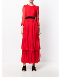 Красное платье-макси от Gucci