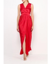 Красное платье-макси от Tutto Bene