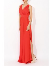 Красное платье-макси от Tutto Bene