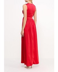 Красное платье-макси от Tutto Bene