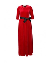 Красное платье-макси от Tutto Bene