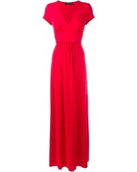 Красное платье-макси от Twin-Set