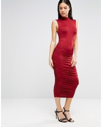 Красное платье-миди от AX Paris