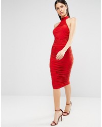 Красное платье-миди от AX Paris