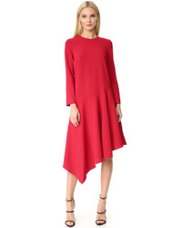 Красное платье-миди от Edit