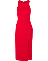 Красное платье-миди от Tamara Mellon