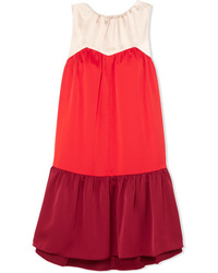 Красное платье прямого кроя от Paper London