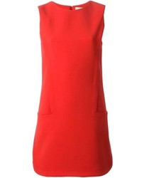 Красное платье прямого кроя от Vanessa Bruno