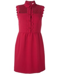 Красное платье-рубашка от RED Valentino
