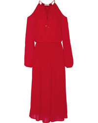 Красное платье с вырезом от MICHAEL Michael Kors