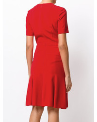 Красное платье с вышивкой от Stella McCartney