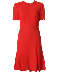 Красное платье с вышивкой от Stella McCartney
