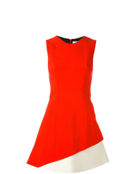 Красное платье с пышной юбкой от Fausto Puglisi
