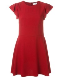 Красное платье с пышной юбкой от RED Valentino