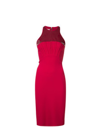 Красное платье-футляр от Antonio Berardi
