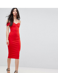 Красное платье-футляр от Asos Tall