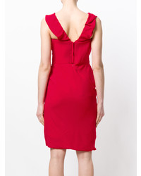 Красное платье-футляр от Vivienne Westwood Anglomania