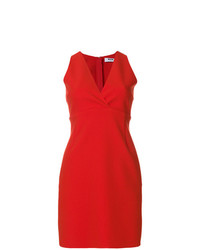 Красное платье-футляр от MSGM
