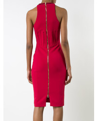 Красное платье-футляр от Antonio Berardi