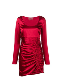 Красное платье-футляр от Roberto Cavalli