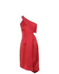 Красное платье-футляр от Tufi Duek