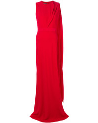 Красное платье от Alexander McQueen
