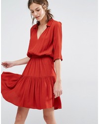 Красное платье от BA&SH