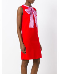 Красное платье от Gucci