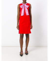 Красное платье от Gucci