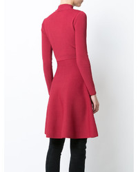 Красное платье от Fendi