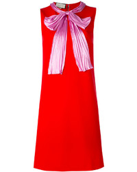Красное платье от Gucci