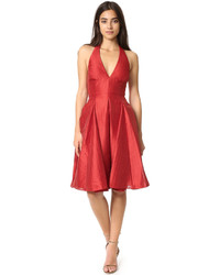 Красное платье от Halston