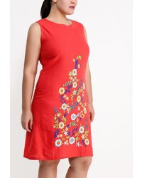 Красное платье от Indiano Natural