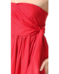 Красное платье от Jill Stuart