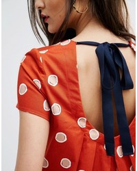 Красное платье от Max & Co.