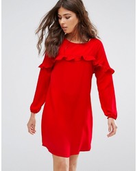 Красное платье от Only