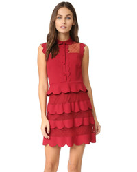 Красное платье от RED Valentino