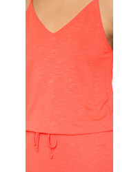 Красное платье от Lanston