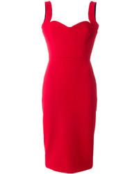Красное платье от Victoria Beckham