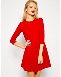 Красное повседневное платье от Asos
