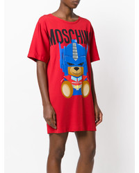 Красное повседневное платье от Moschino