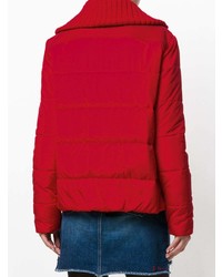 Женское красное полупальто от Versace Jeans