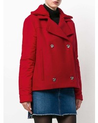 Женское красное полупальто от Versace Jeans