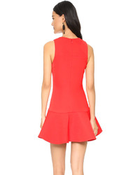 Красное свободное платье от Cynthia Rowley