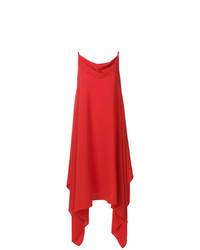 Красное свободное платье от Gareth Pugh