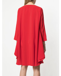Красное свободное платье от Gianluca Capannolo