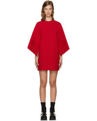 Красное шерстяное платье от Marni