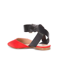 Красные балетки от Monse