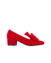 Красные бархатные туфли от Macgraw