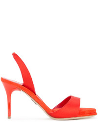 Женские красные босоножки от Paul Andrew